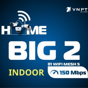 Combo Internet, Camera và Wifi Mesh - Home Big 2 Indoor giải pháp hiệu quả 3 trong 1 cho hộ gia đình