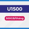 Gói cước U1500 của Vinaphone ưu đãi 500GB/tháng tốc độ cao, tha hồ lướt web, xem phim