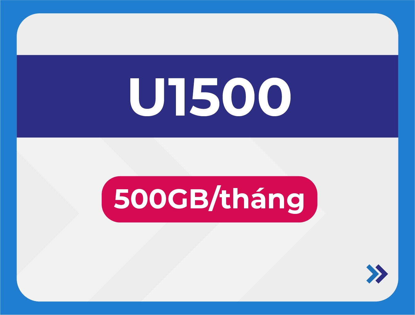 Gói cước U1500 của Vinaphone ưu đãi 500GB/tháng tốc độ cao, tha hồ lướt web, xem phim